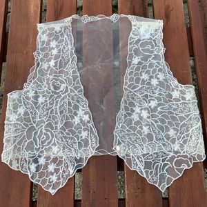 Cold water Creek Sheer Vest